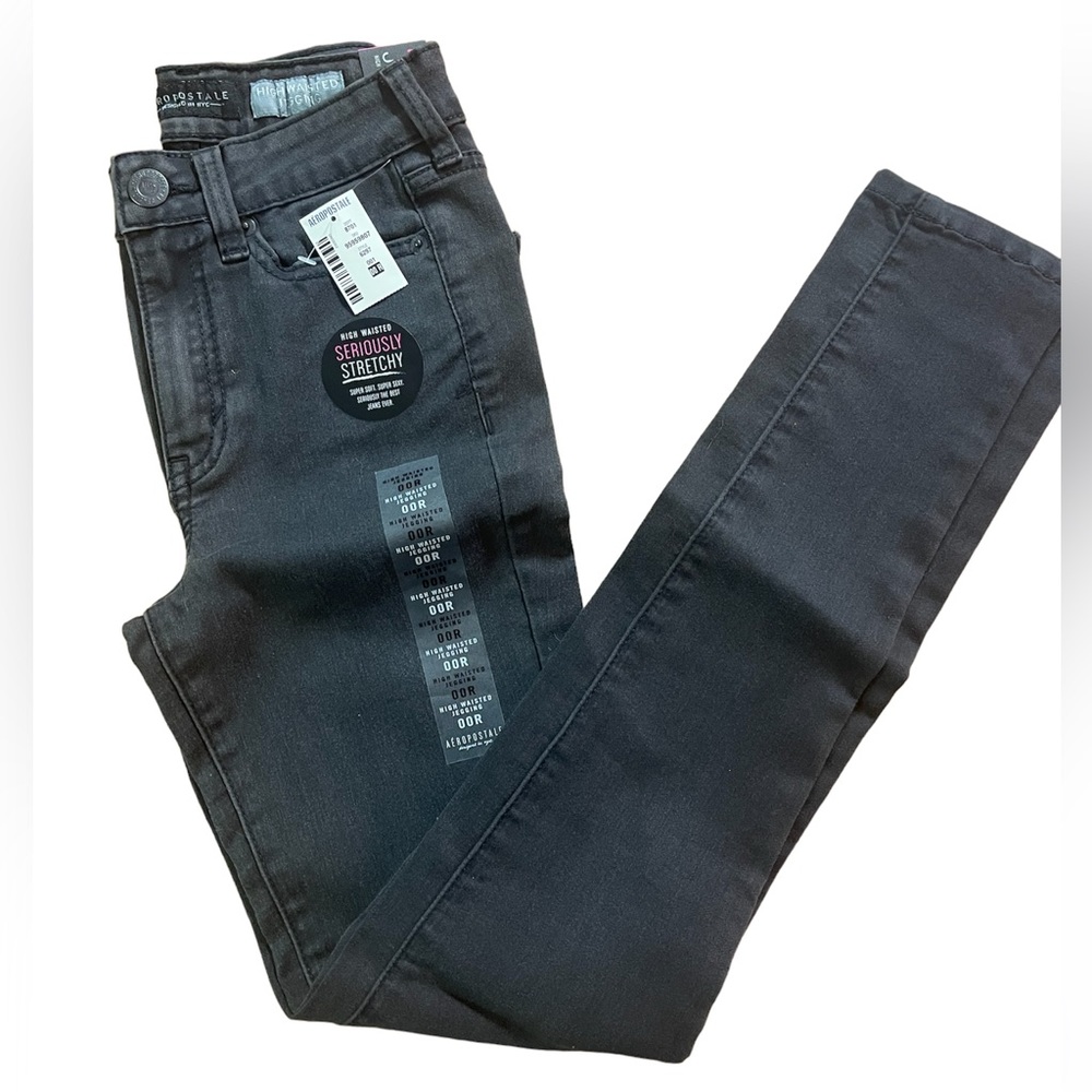 Aeropostale high waisted stretchy jegging 00